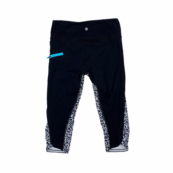 EUC Lululemon Top Speed Crop - Picture 3 of 4